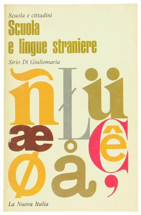 Scuola e Lingue Straniere - Sirio Di Giuliomaria - copertina