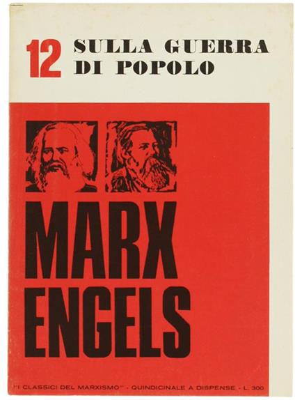 Sulla Guerra di Popolo - Friedrich Engels - copertina