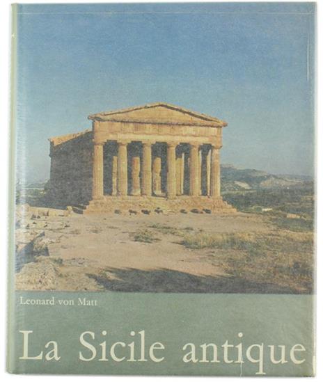 La Sicile Antique - Leonard von Matt - copertina