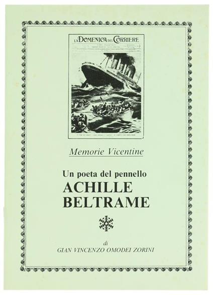 Achille Beltrame. un Poeta del Pennello. Memorie Vicentine - copertina