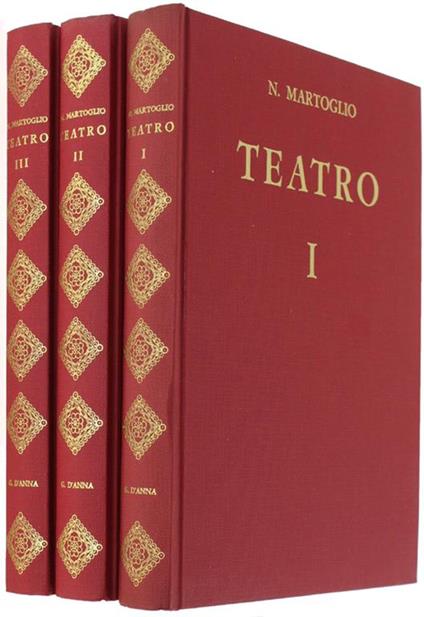 Teatro. [Completo In 3 Volumi[ - Nino Martoglio - copertina