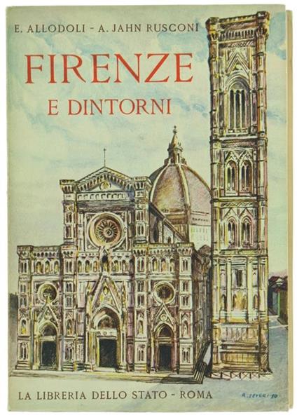 Firenze E Dintorni - E. Allodoli,A Jahn-Rusconi - copertina