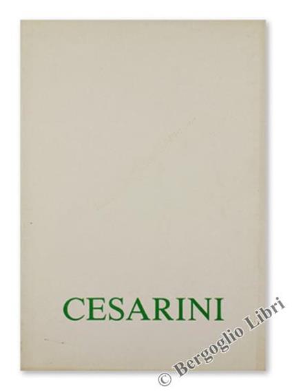 Cesarini. 22 Giugno. 7 Luglio 1985 - Renato Civello - copertina