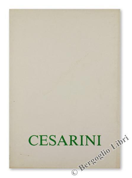 Cesarini. 22 Giugno. 7 Luglio 1985 - Renato Civello - copertina