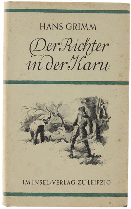 Der Richter In Der Karu Und Andere Geschichten - Hans-Ulrich Grimm - copertina