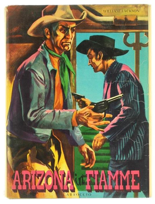 Arizona In Fiamme - William G. F. Jackson - copertina