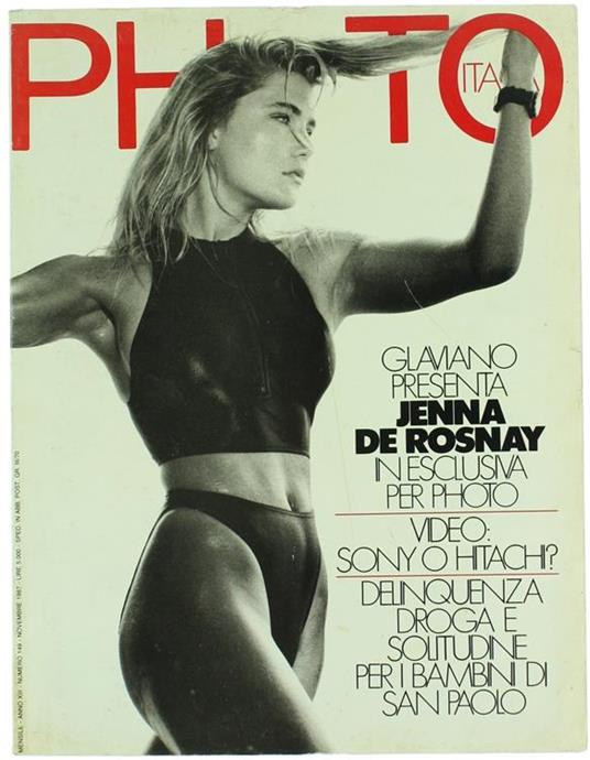 Photo Italia N. 149. Novembre 1987 - copertina