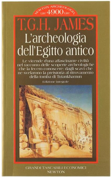 L' archeologia dell'Egitto antico - T. G. James - copertina