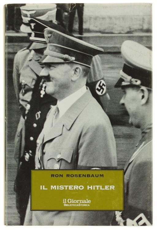 Il Mistero Hitler - Ron Rosenbaum - copertina