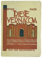 Trieste Vernacola. Antologia Della Poesia Dialettale Triestina