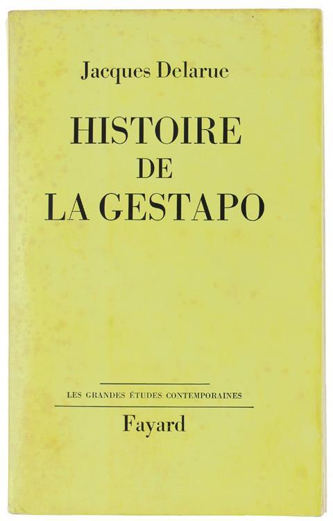 Histoire De La Gestapo - Jacques Delarue - copertina