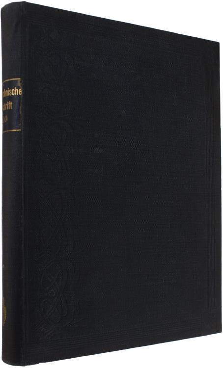 Elektrotechnische Zeitschrift. Centralblatt Für Elektrotechnik. Organ Des Elektrotechnischen Vereins Und Des Verbandes Deutscher Elektrotechniker. Xx Jahrgang - 1899 (Complete In 52 Issues - copertina