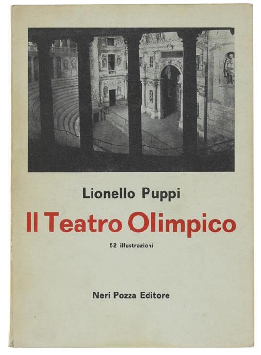 Il Teatro Olimpico - Lionello Puppi - copertina