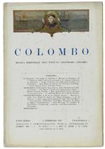 Colombo. Rivista Bimestrale Dell'istituto Cristoforo Colombo. Anno Iii. 15 Febbraiio 1928