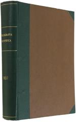 Bibliografia Ortopedica. Anno Xx. 1937. Annata Completa