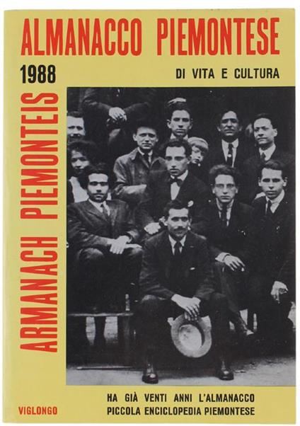 Almanacco piemontese-Armanach piemonteis (1989) - copertina