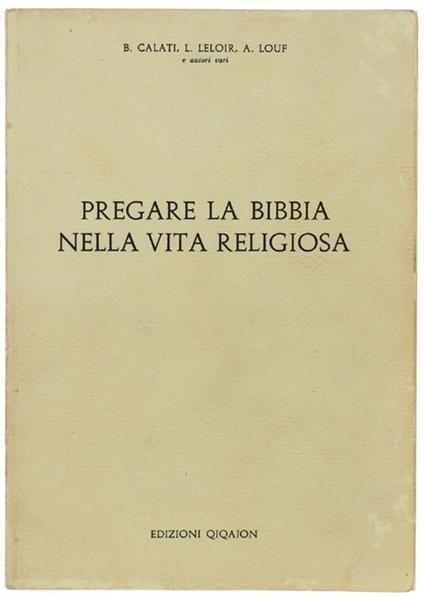 Pregare la Bibbia