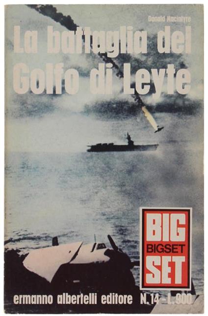 La Battaglia Del Golfo di Leyte - Donald Macintyre - copertina