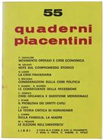 Quaderni Piacentini. N. 55 - Maggio 1975