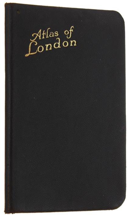 "Geographia" Vest Pocket Atlas Of Central London - copertina