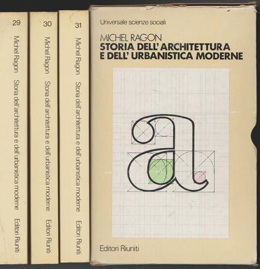 Storia dell'architettura e dell'urbanistica moderne (stampa 1981) - Michel Ragon - copertina
