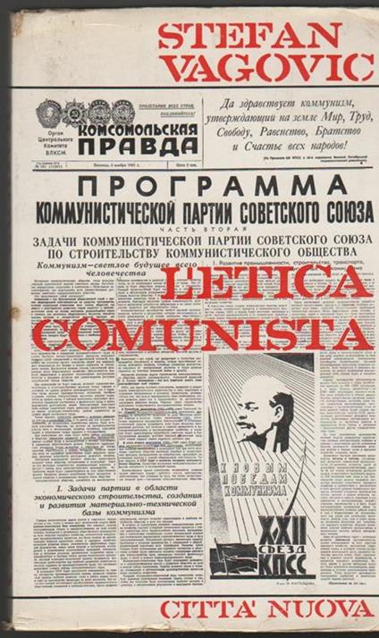 L' etica comunista - Stefan Vagovic - copertina