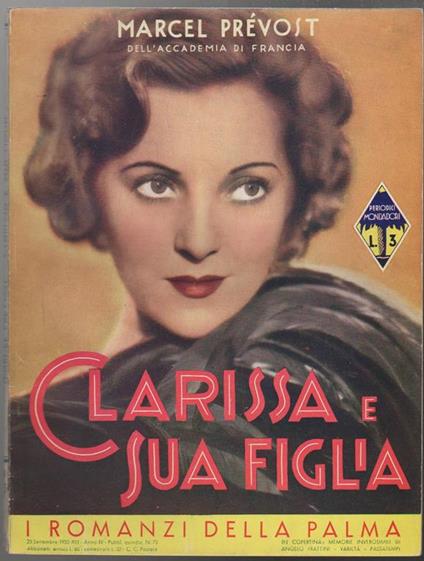 Clarissa e sua figlia - Marcel Prévost - copertina