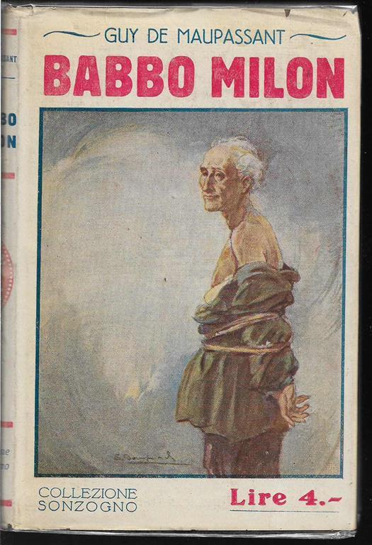 Babbo Milon (Le père Milon) - Guy de Maupassant - copertina