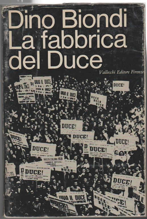 La fabbrica del Duce - Dino Biondi - copertina