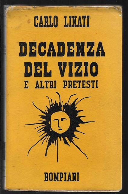 Decadenza del vizio e altri pretesti - Carlo Linati - copertina