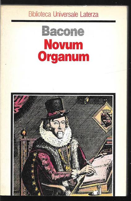 Novum Organum a cura di Enrico De Mas - Francis Bacon - copertina
