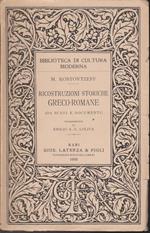 Ricostruzioni storiche greco-romane (da scavi e documenti)