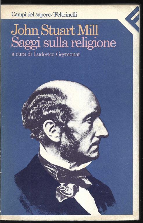 Saggi sulla religione - John Stuart Mill - copertina