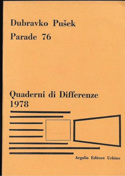 Parade 76 - Dubravko Pusek - copertina