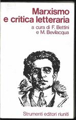 Marxismo e critica letteraria in Italia