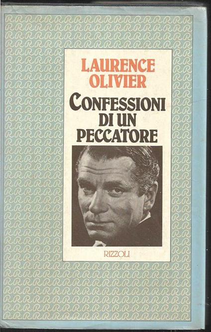 Confessioni di un peccatore - Laurence Olivier - copertina