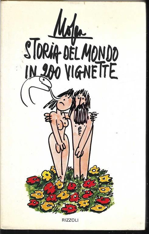 Storia del mondo in 200 vignette (stampa 1978) - Giovanni Mosca - copertina