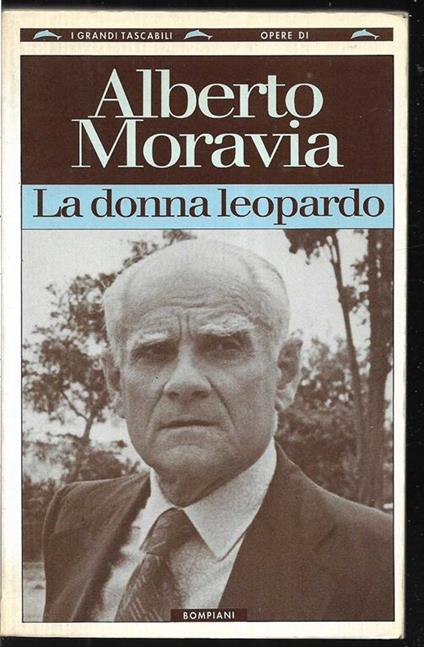 La donna leopardo - Alberto Moravia - copertina