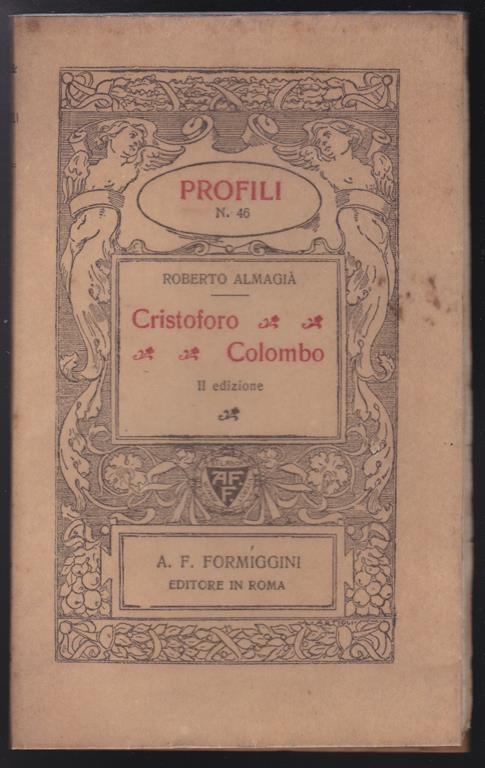 Cristoforo Colombo - Roberto Almagià - copertina