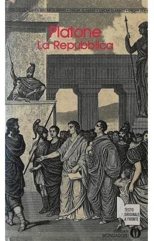 La repubblica - testo originale a fronte - Platone - copertina