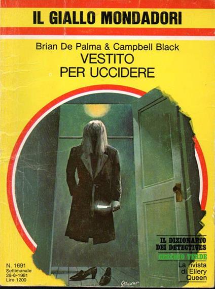 Vestito per uccidere - Brian De Palma - Libro Usato - Mondadori - Il giallo  Mondadori | IBS