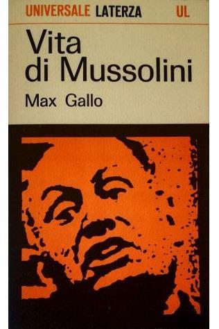Vita di Mussolini - Max Gallo - copertina