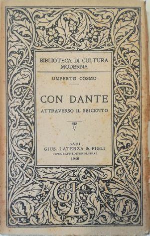 Con Dante attraverso il Seicento - Umberto Cosmo - copertina