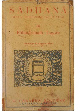 Sadhana (reale concezione della vita) - Rabindranath Tagore - copertina