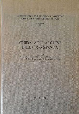 Guida agli archivi della Resistenza - copertina