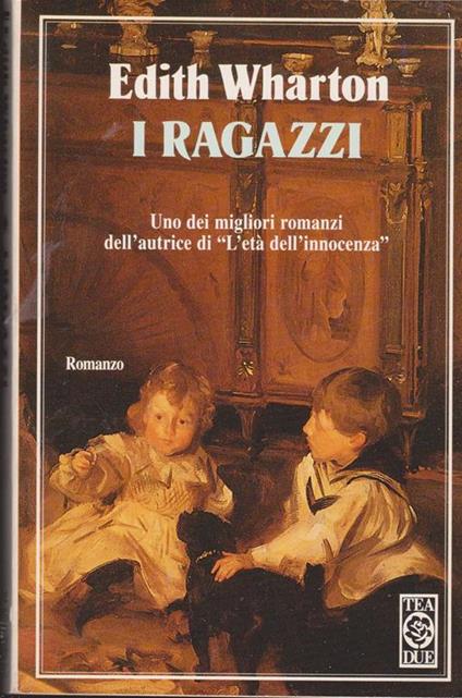 I ragazzi Introduzione di Marilyn French - Edith Wharton - copertina