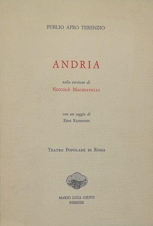 Andria - P Afro Terenzio - copertina