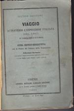 Viaggio attraverso l'Esposizione italiana del 1861 di Yorick figlio di Yorick Guida critico-descrittiva con la Pianta del Palazzo della esposizione Edizione seconda con molte e importantissime aggiunte e correzioni