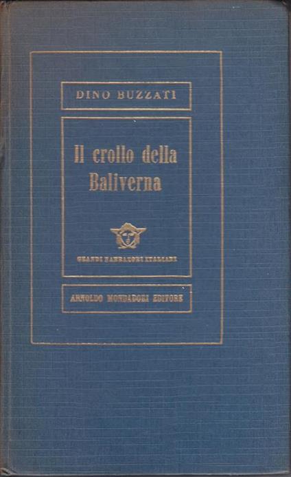 Il crollo della Baliverna - Dino Buzzati - copertina