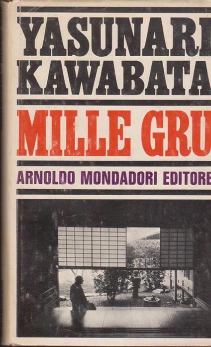 Mille gru - Yasunari Kawabata - copertina